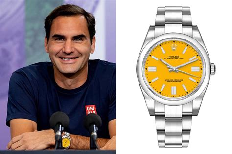 roger federer rolex|Roger Federer Rolex collection.